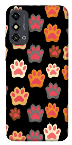 Чехол itsPrint Colorful Paws для ZTE Blade A53