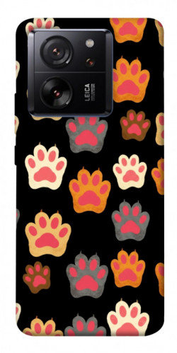 Чехол itsPrint Colorful Paws для Xiaomi 13T