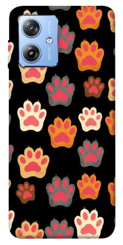 Чехол itsPrint Colorful Paws для Motorola Moto G84