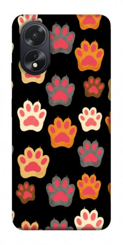 Чехол itsPrint Colorful Paws для Oppo A38