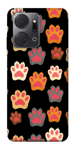 Чехол itsPrint Colorful Paws для Huawei Honor X7a