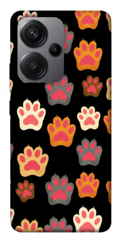 Чехол itsPrint Colorful Paws для Xiaomi Redmi Note 13 Pro+