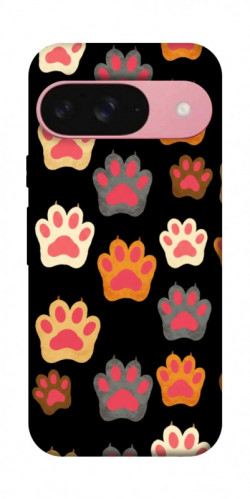 Чехол itsPrint Colorful Paws для Google Pixel 9