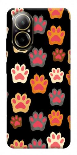 Чехол itsPrint Colorful Paws для Realme C67 4G