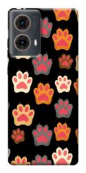 Чехол itsPrint Colorful Paws для Motorola Moto G85