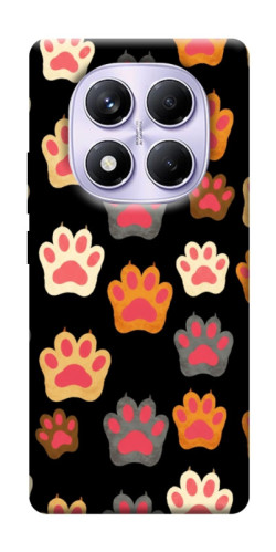 Чехол itsPrint Colorful Paws для Xiaomi Redmi Note 14 Pro 4G