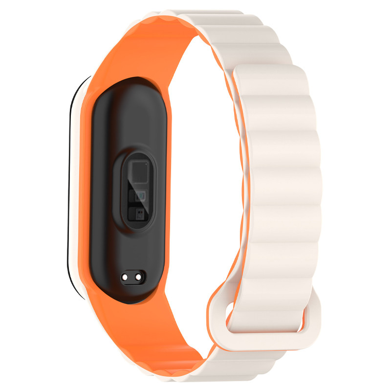 Ремінець Dual-color Magnetic для Xiaomi Mi Band 7/6/5/4/3 на малюнкі №2