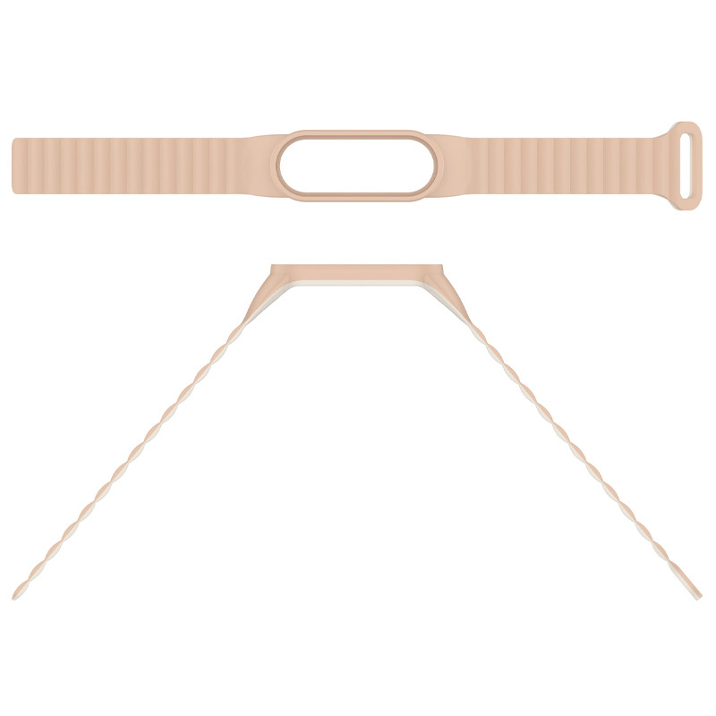 Ремінець Dual-color Magnetic для Xiaomi Mi Band 7/6/5/4/3 на малюнкі №4