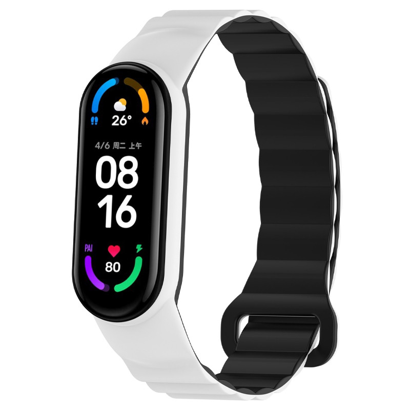 Ремінець Dual-color Magnetic для Xiaomi Mi Band 7/6/5/4/3 на малюнкі №1