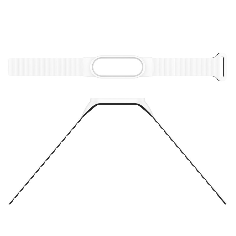 Ремінець Dual-color Magnetic для Xiaomi Mi Band 7/6/5/4/3 на малюнкі №4
