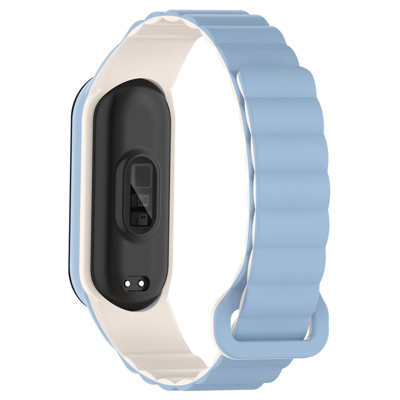 Ремінець Dual-color Magnetic для Xiaomi Mi Band 7/6/5/4/3 на малюнкі №2