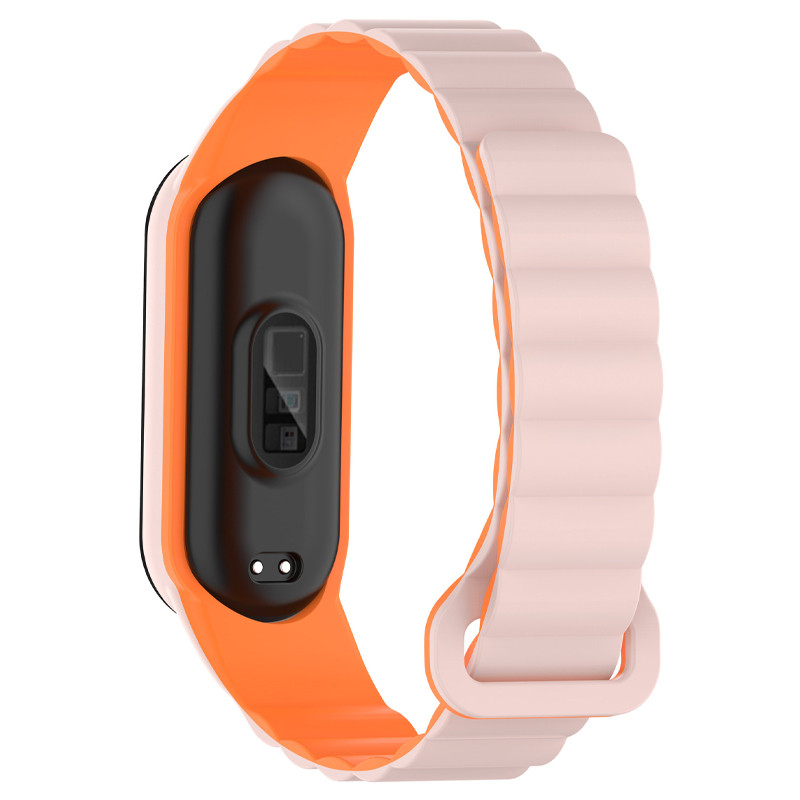 Ремінець Dual-color Magnetic для Xiaomi Mi Band 7/6/5/4/3 на малюнкі №2