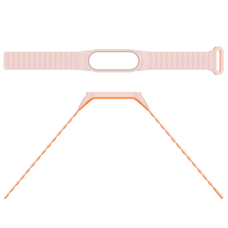 Ремінець Dual-color Magnetic для Xiaomi Mi Band 7/6/5/4/3 на малюнкі №4