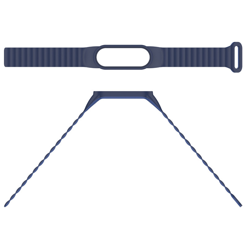 Ремінець Dual-color Magnetic для Xiaomi Mi Band 7/6/5/4/3 на малюнкі №4