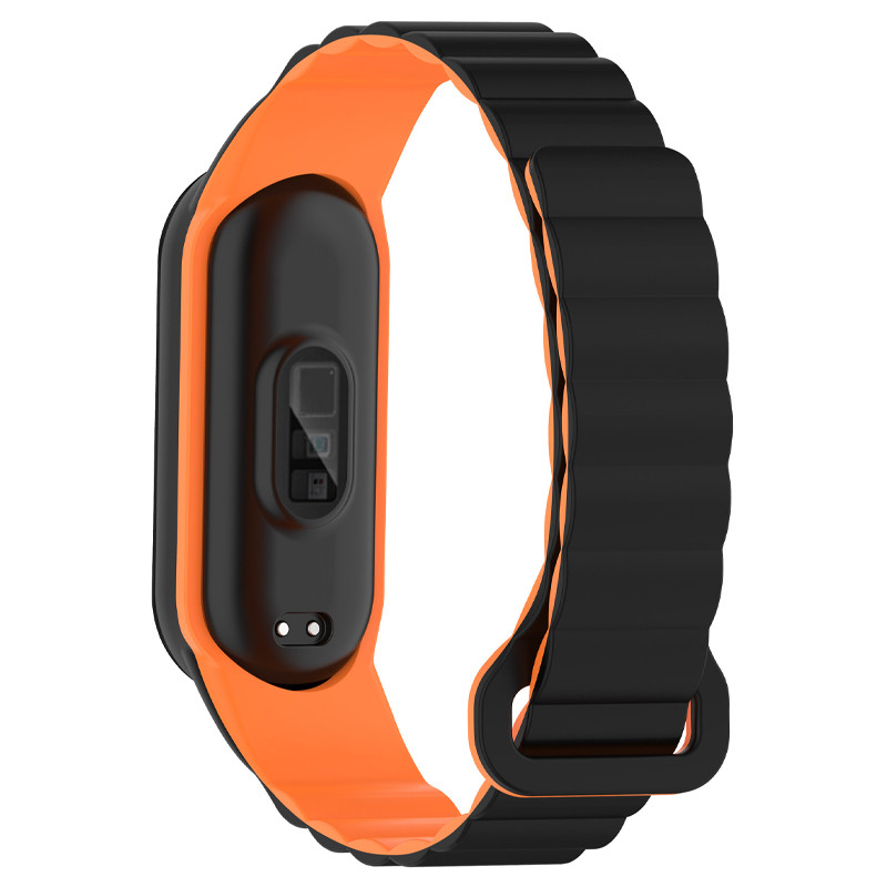 Ремінець Dual-color Magnetic для Xiaomi Mi Band 7/6/5/4/3 на малюнкі №2