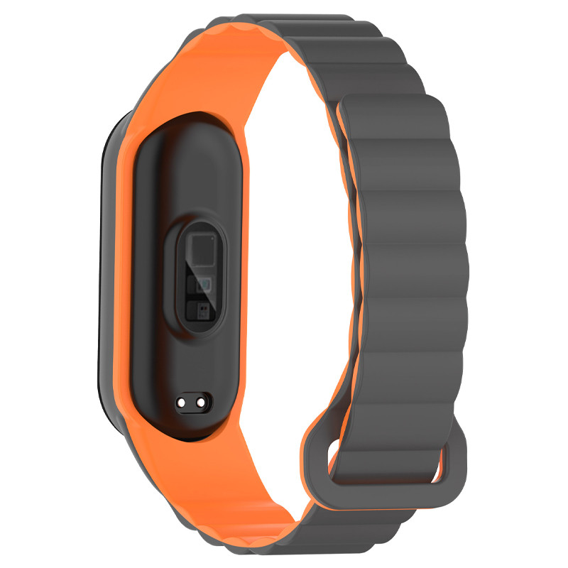 Ремінець Dual-color Magnetic для Xiaomi Mi Band 7/6/5/4/3 на малюнкі №2
