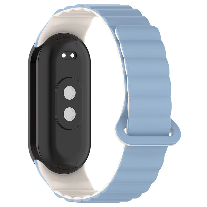 Ремінець Dual-color Magnetic для Xiaomi Mi Band 9/8/10 на малюнкі №2