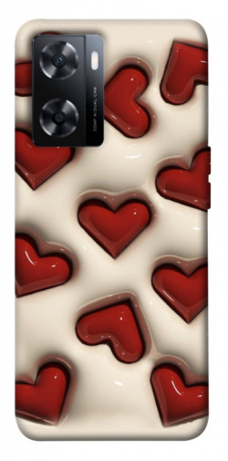 Чехол itsPrint Выпуклые сердца для OnePlus Nord N20 SE