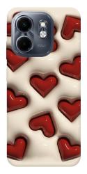 Чохол itsPrint Випуклі серця для Infinix Smart 9 4G / Hot 50i