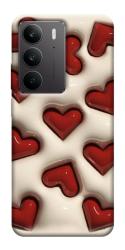 Чехол itsPrint Выпуклые сердца для Realme C75