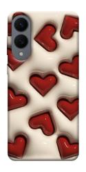 Чехол itsPrint Выпуклые сердца для Samsung Galaxy S25 Edge