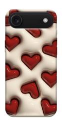 Чехол itsPrint Выпуклые сердца для Apple iPhone 17 Air (6.5")
