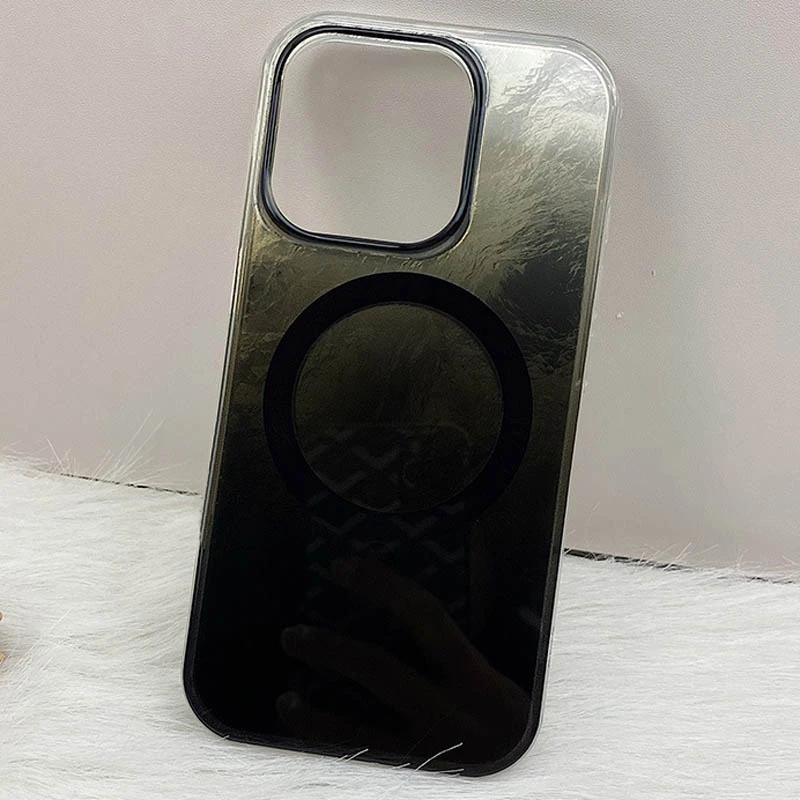 Чехол TPU Shiny Mountain Magnetic Fit для Apple iPhone 14 Pro Max (6.7"), Black 1, TPU, купить оптом с доставкой
