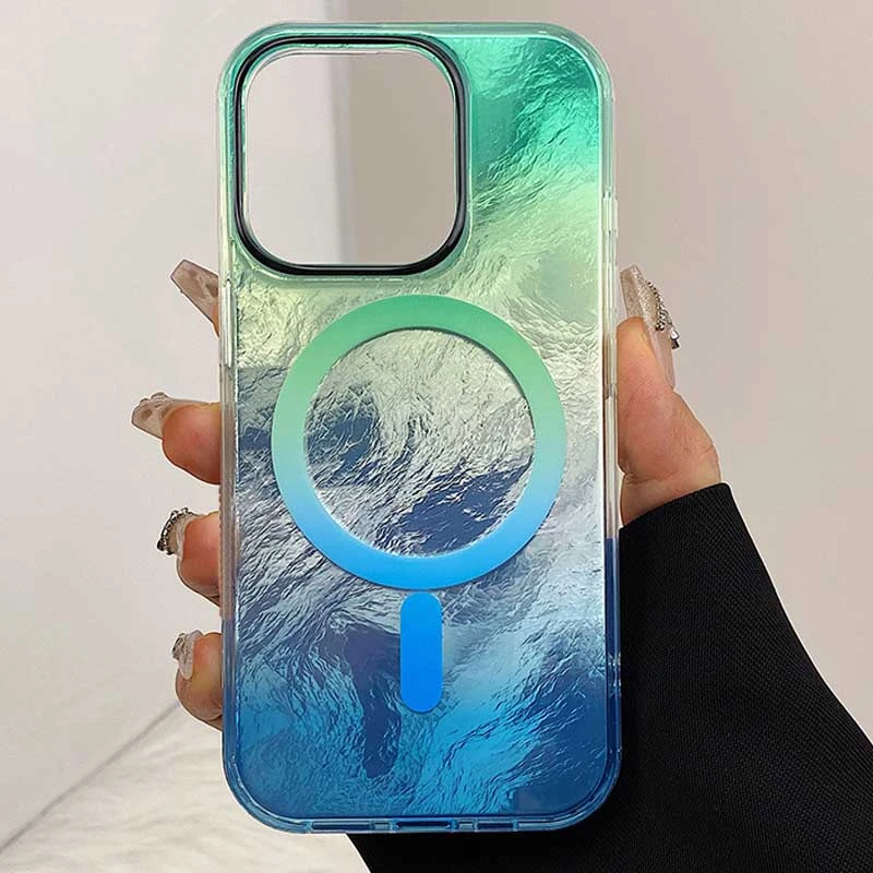 Чехол TPU Shiny Mountain Magnetic Fit для Apple iPhone 15 (6.1") 1, TPU, купить оптом с доставкой