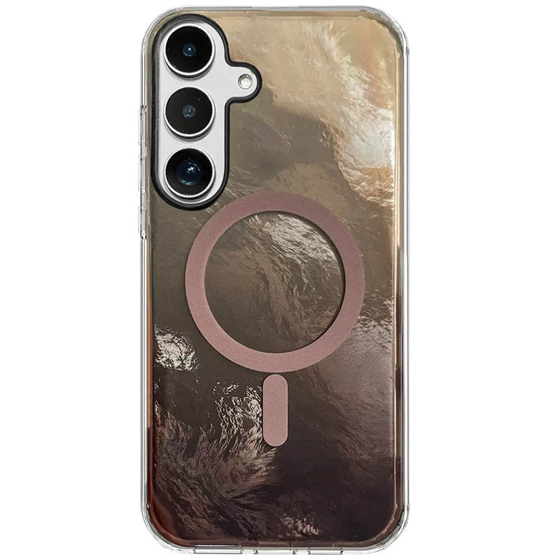 Виблискуючий чохол Shiny Mountain with MagSafe для Samsung Galaxy S23 FE | MagFit | на малюнкі №1