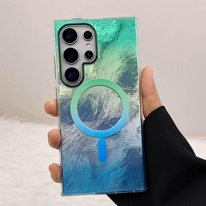 Виблискуючий чохол Shiny Mountain with MagSafe для Samsung Galaxy S24 Ultra | MagFit | на малюнкі №2