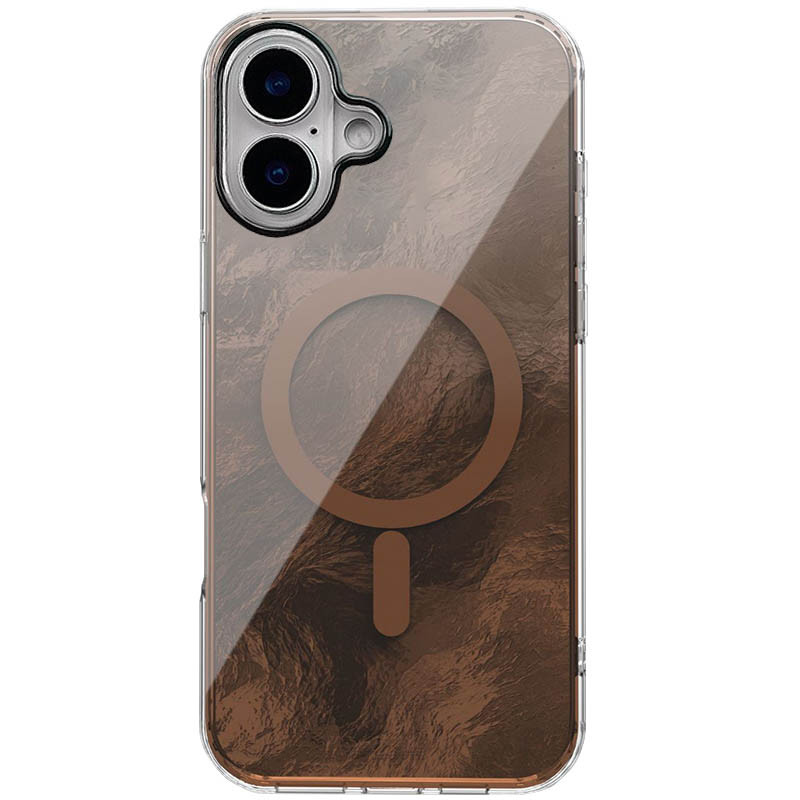 Сверкающий чехол Shiny Mountain with MagSafe для Apple iPhone 16 (6.1) | MagFit | на картинке №1