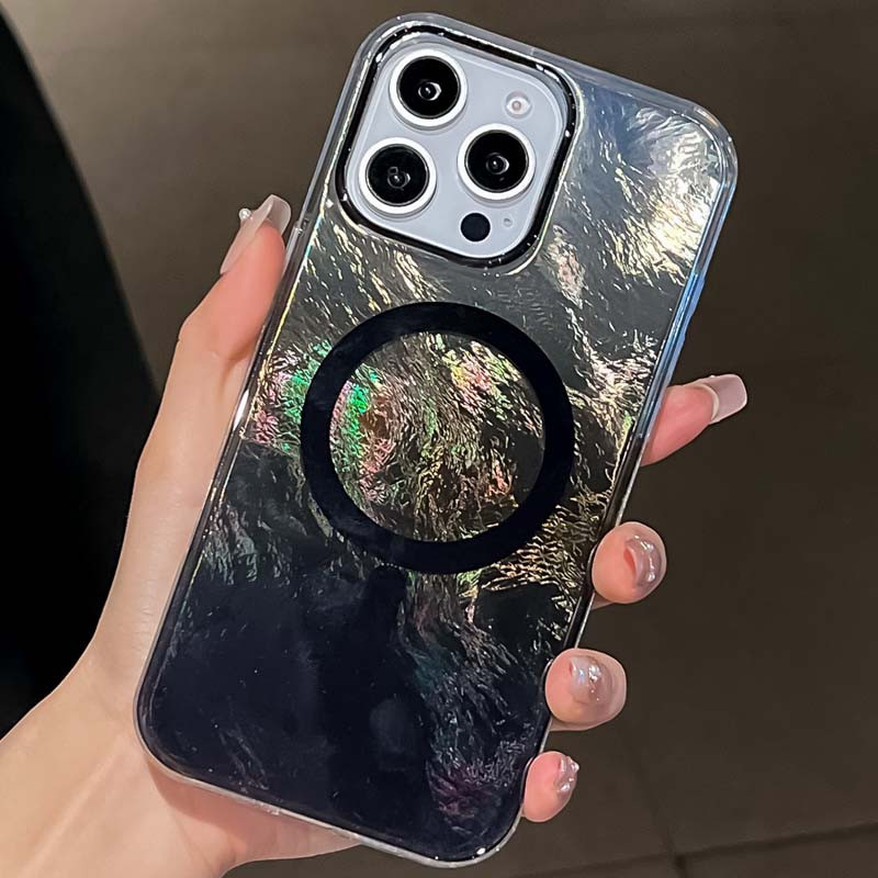 Сверкающий чехол Shiny Mountain with MagSafe для Apple iPhone 16 Pro Max (6.9) | MagFit | на картинке №3