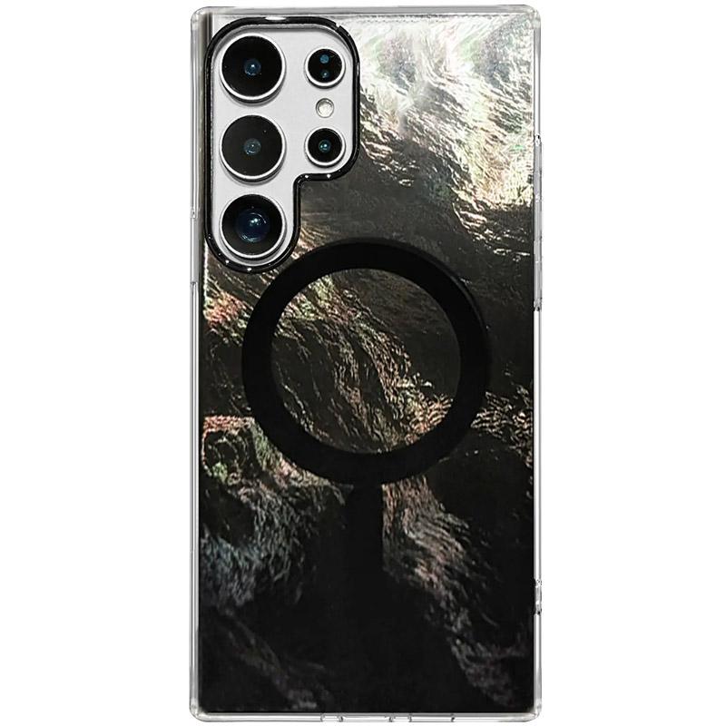 Виблискуючий чохол Shiny Mountain with MagSafe для Samsung Galaxy S25 Ultra | MagFit | на малюнкі №1