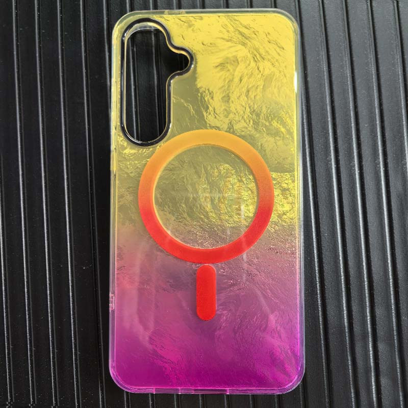 Виблискуючий чохол Shiny Mountain with MagSafe для Samsung Galaxy S25 | MagFit | на малюнкі №4