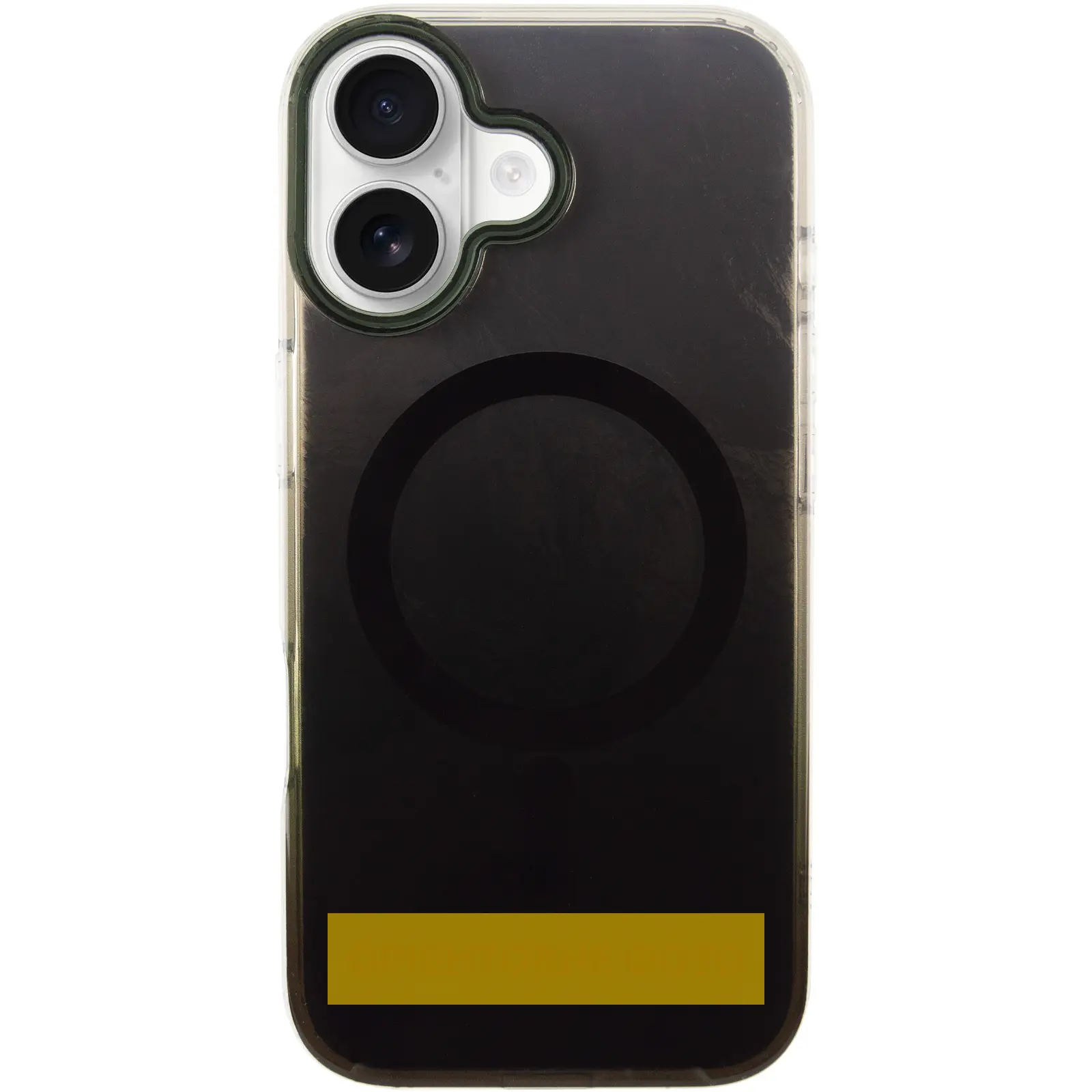 Чехол TPU Shiny Mountain (MagFit) для Apple iPhone 17 (6.3"), Black 1, TPU, купить оптом с доставкой