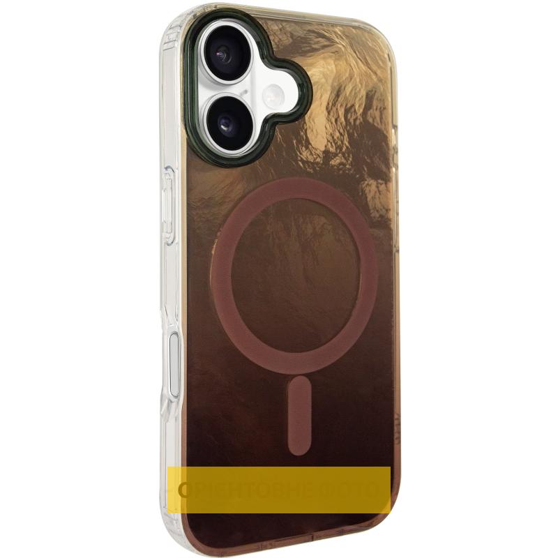 Виблискуючий чохол Shiny Mountain with MagSafe для Apple iPhone 17 (6.3) | MagFit | на малюнкі №1