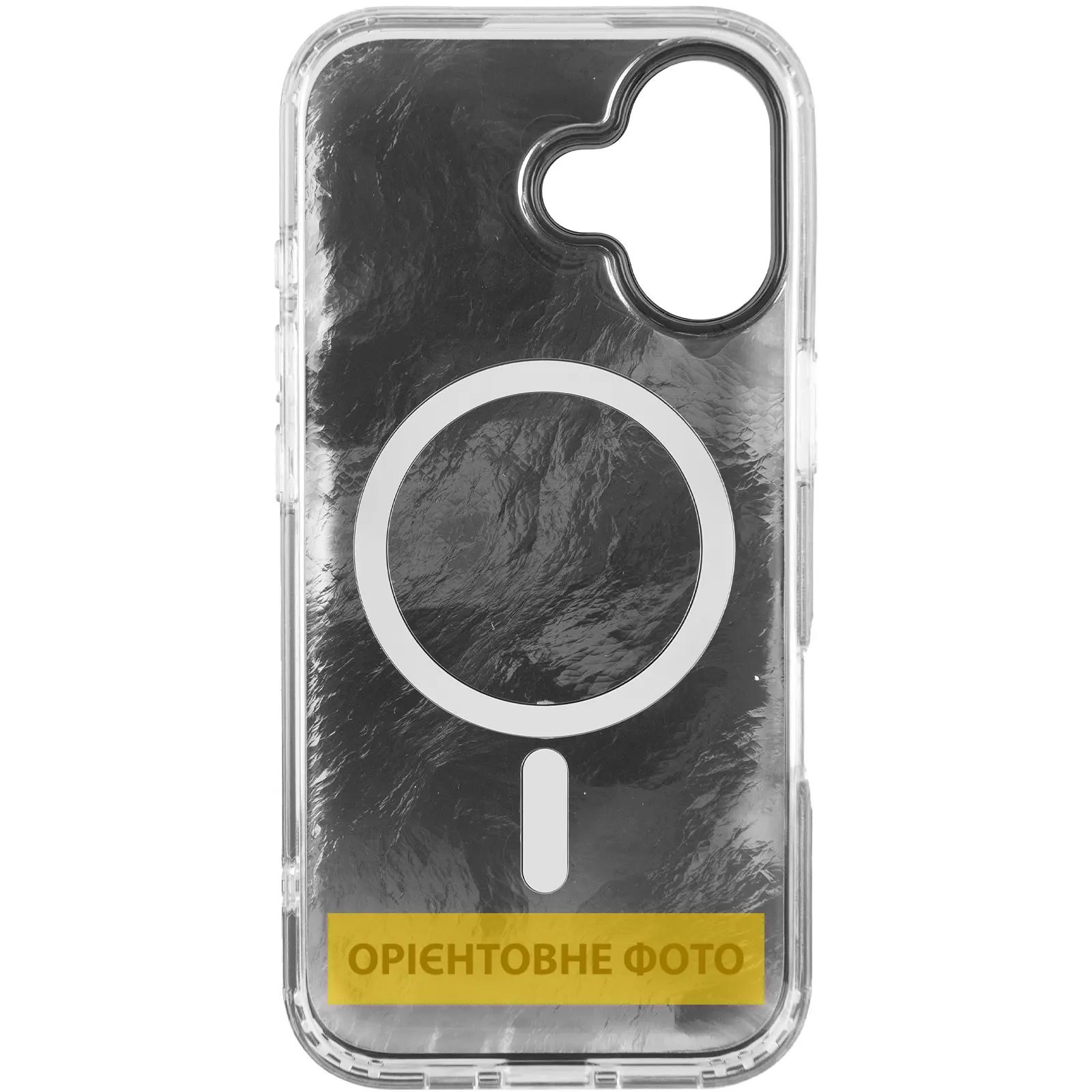 Чехол TPU Shiny Mountain (MagFit) для Apple iPhone 17 (6.3"), Green / Blue 2, TPU, купить оптом с доставкой