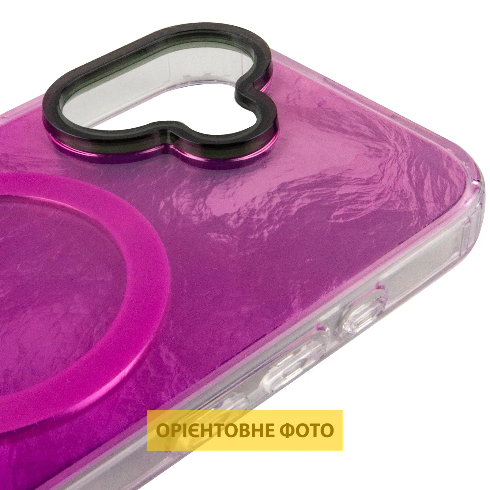 Чехол TPU Shiny Mountain (MagFit) для Apple iPhone 17 (6.3"), Pink 3, TPU, купить оптом с доставкой