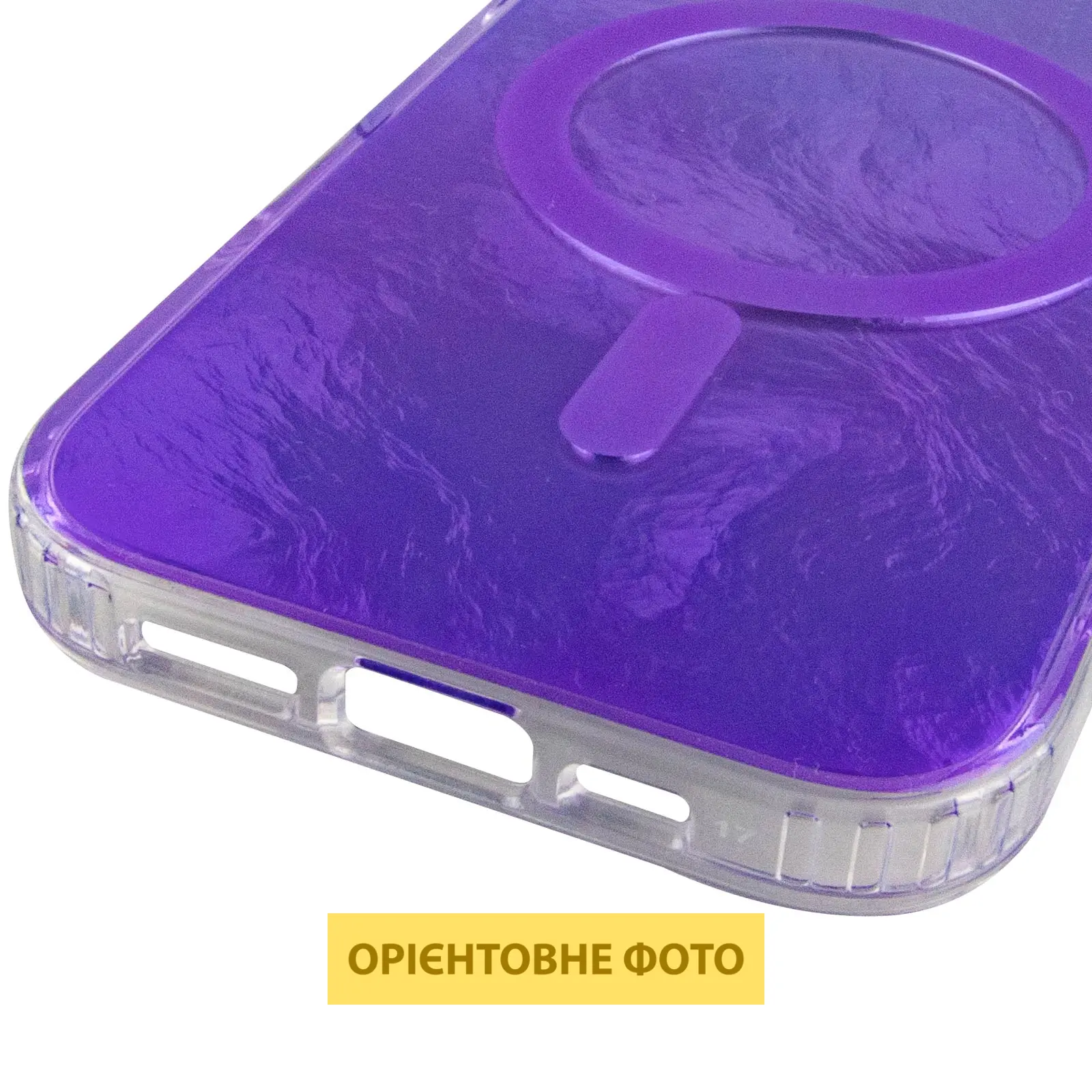 Чехол TPU Shiny Mountain (MagFit) для Apple iPhone 17 (6.3"), Purple 4, TPU, купить оптом с доставкой