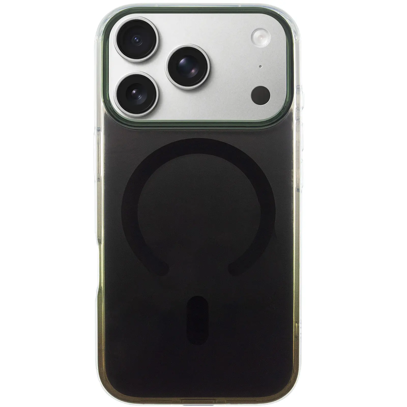 Чехол TPU Shiny Mountain (MagFit) для Apple iPhone 17 Pro (6.3"), Black 1, TPU, купить оптом с доставкой