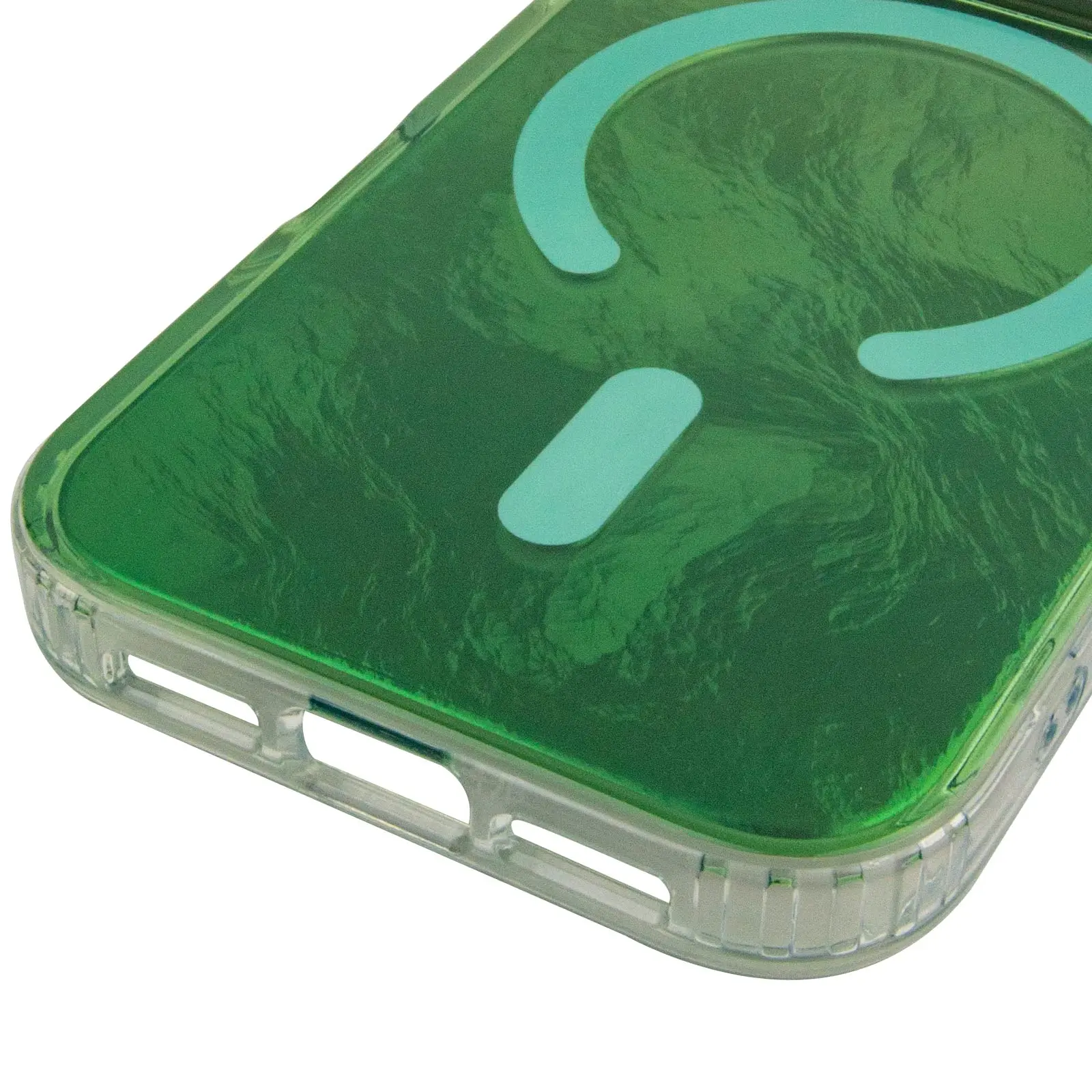 Чехол TPU Shiny Mountain (MagFit) для Apple iPhone 17 Pro (6.3"), Green 4, TPU, купить оптом с доставкой