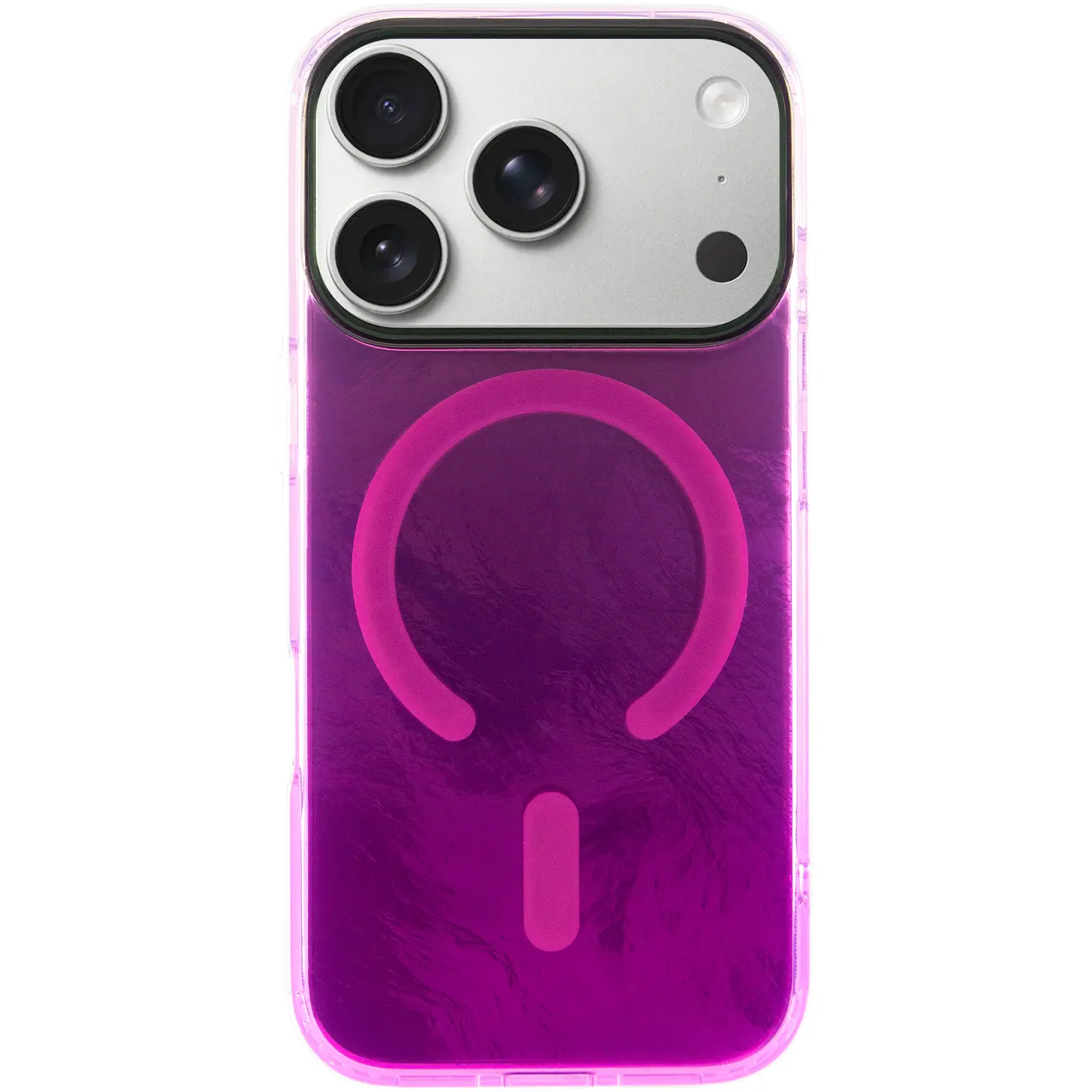 Чехол TPU Shiny Mountain (MagFit) для Apple iPhone 17 Pro (6.3"), Pink 1, TPU, купить оптом с доставкой