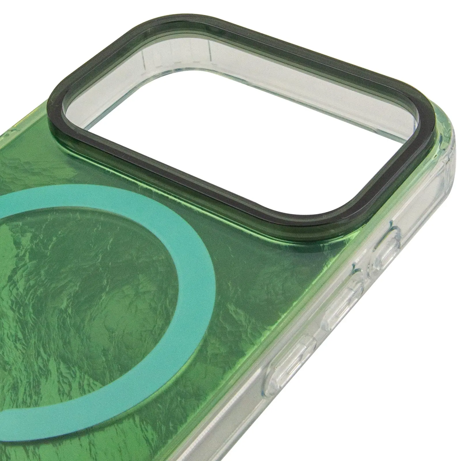 Чехол TPU Shiny Mountain (MagFit) для Apple iPhone 17 Pro Max (6.9"), Green 3, TPU, купить оптом с доставкой