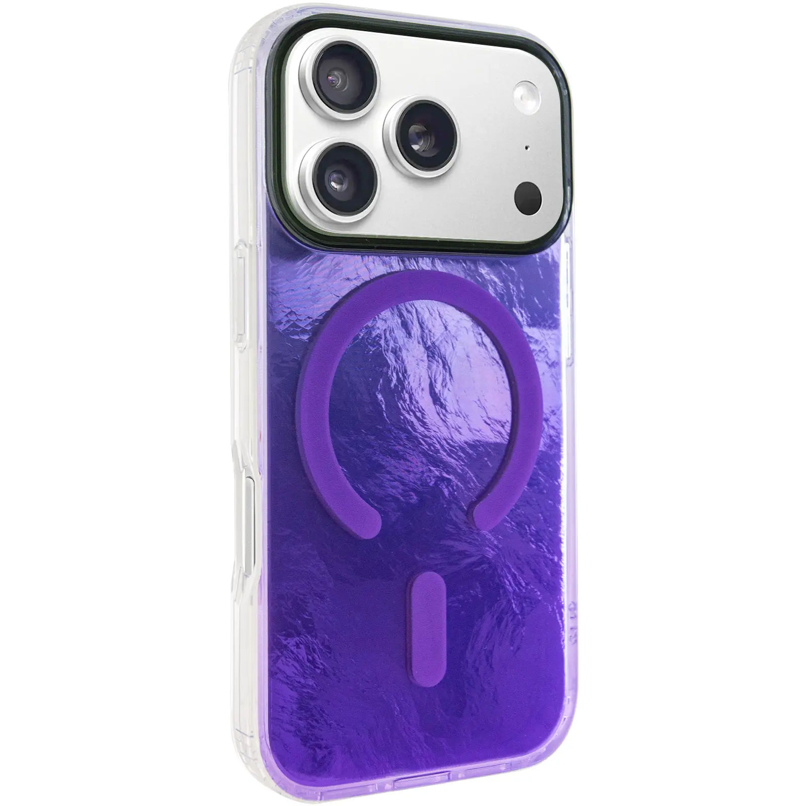 Чехол TPU Shiny Mountain (MagFit) для Apple iPhone 17 Pro Max (6.9"), Purple, TPU, купить оптом с доставкой