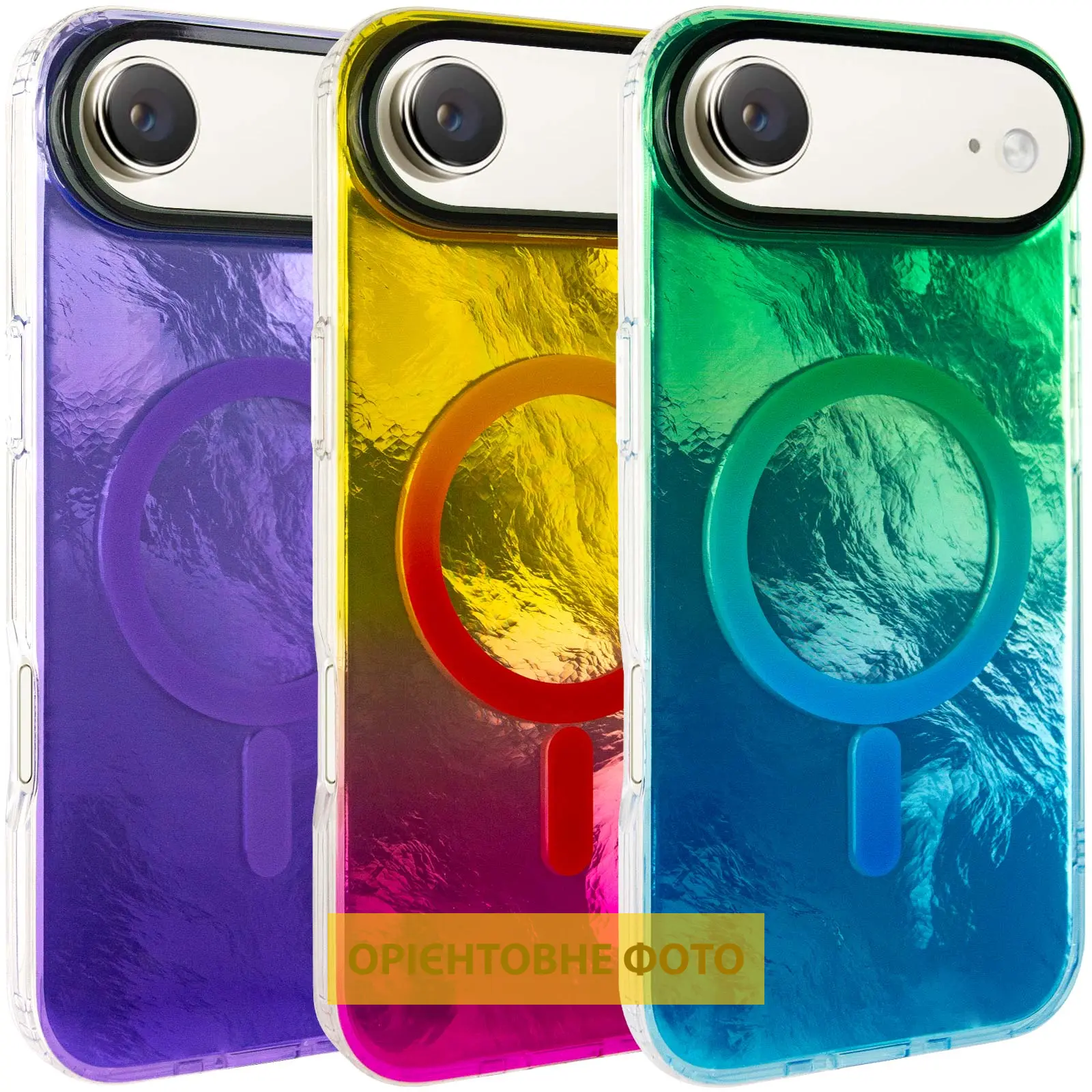 Чехол TPU Shiny Mountain (MagFit) для Apple iPhone 17 Air (6.5"), TPU, купить оптом с доставкой