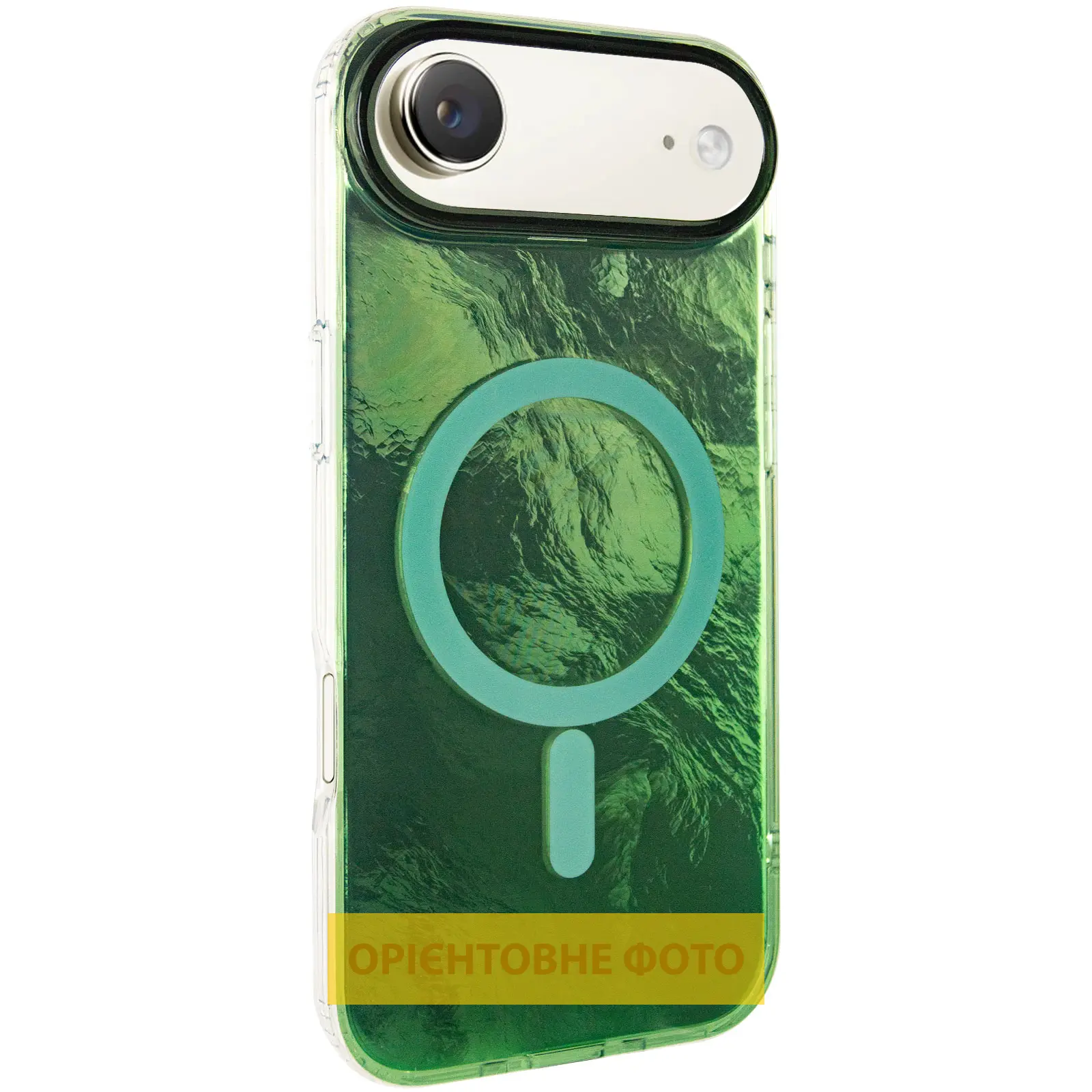 Чехол TPU Shiny Mountain (MagFit) для Apple iPhone 17 Air (6.5"), Green, TPU, купить оптом с доставкой