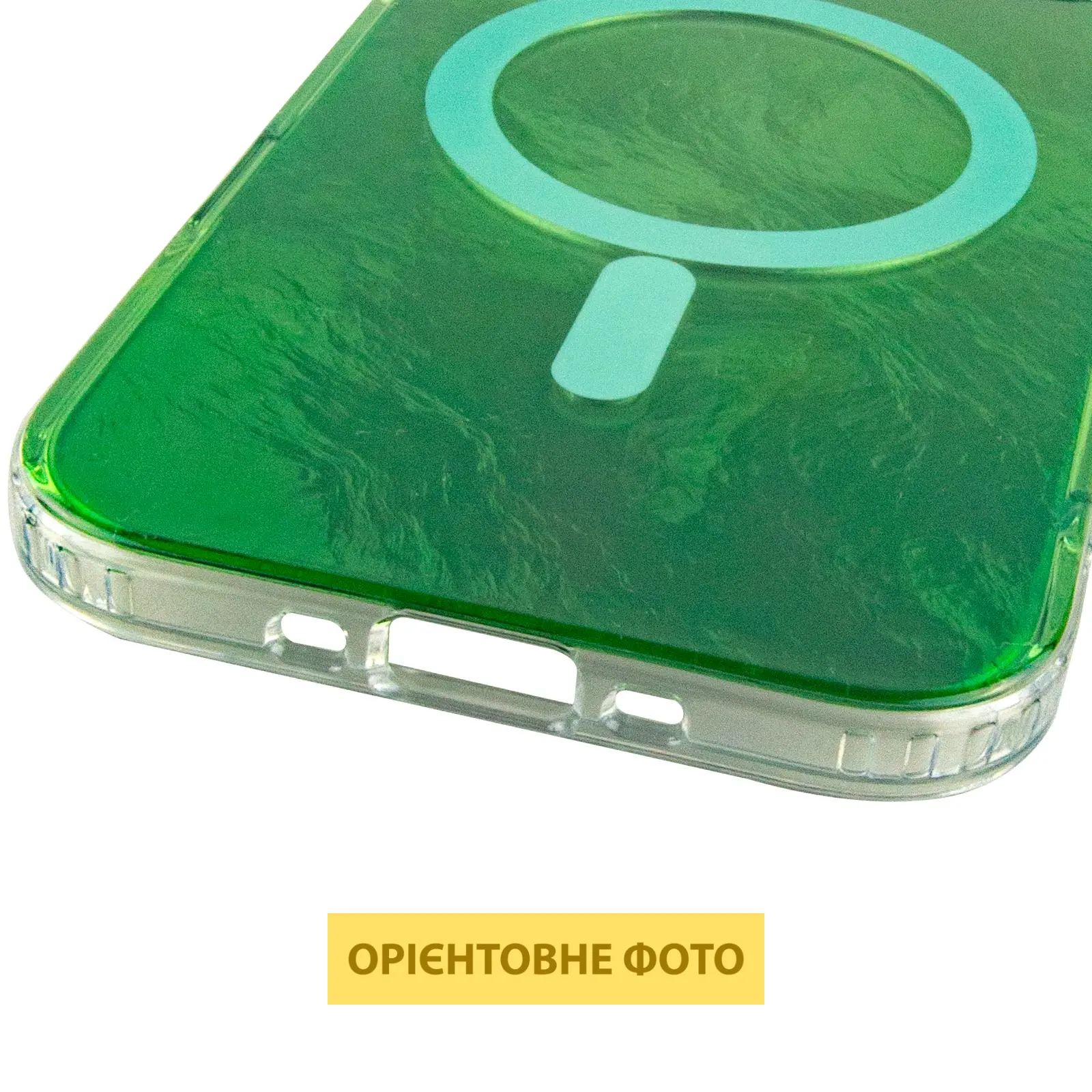 Чехол TPU Shiny Mountain (MagFit) для Apple iPhone 17 Air (6.5"), Green 4, TPU, купить оптом с доставкой