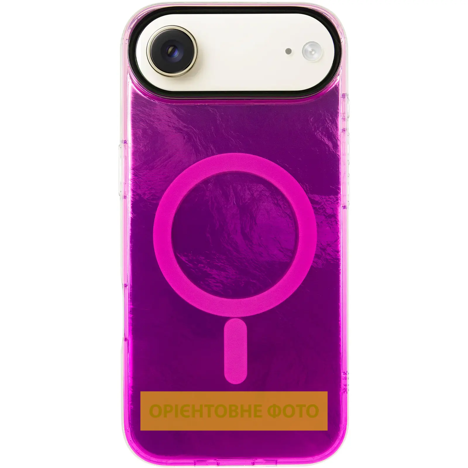 Чехол TPU Shiny Mountain (MagFit) для Apple iPhone 17 Air (6.5"), Pink 1, TPU, купить оптом с доставкой