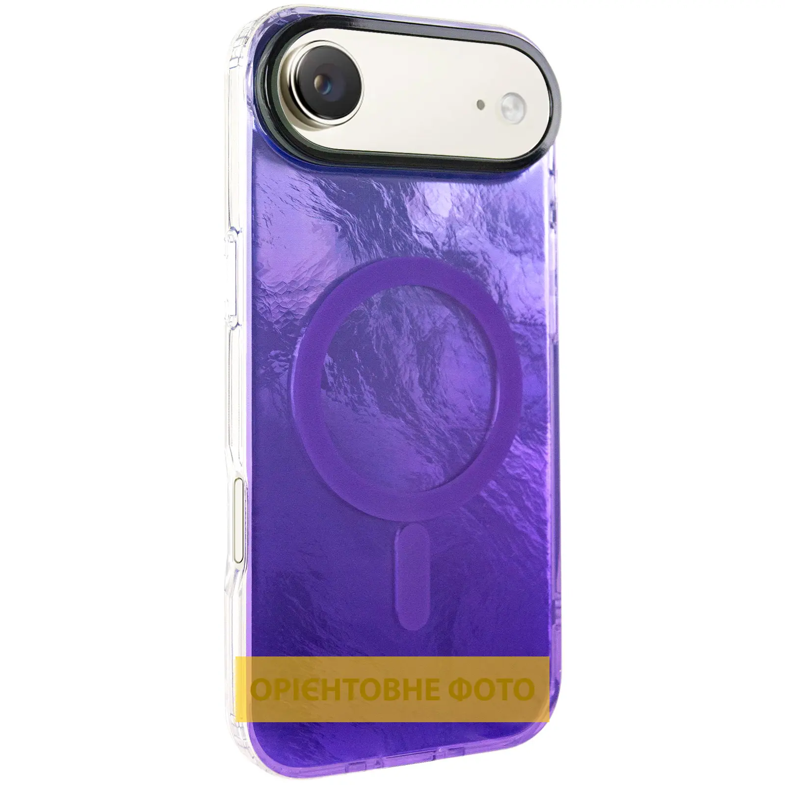 Чехол TPU Shiny Mountain (MagFit) для Apple iPhone 17 Air (6.5"), Purple, TPU, купить оптом с доставкой