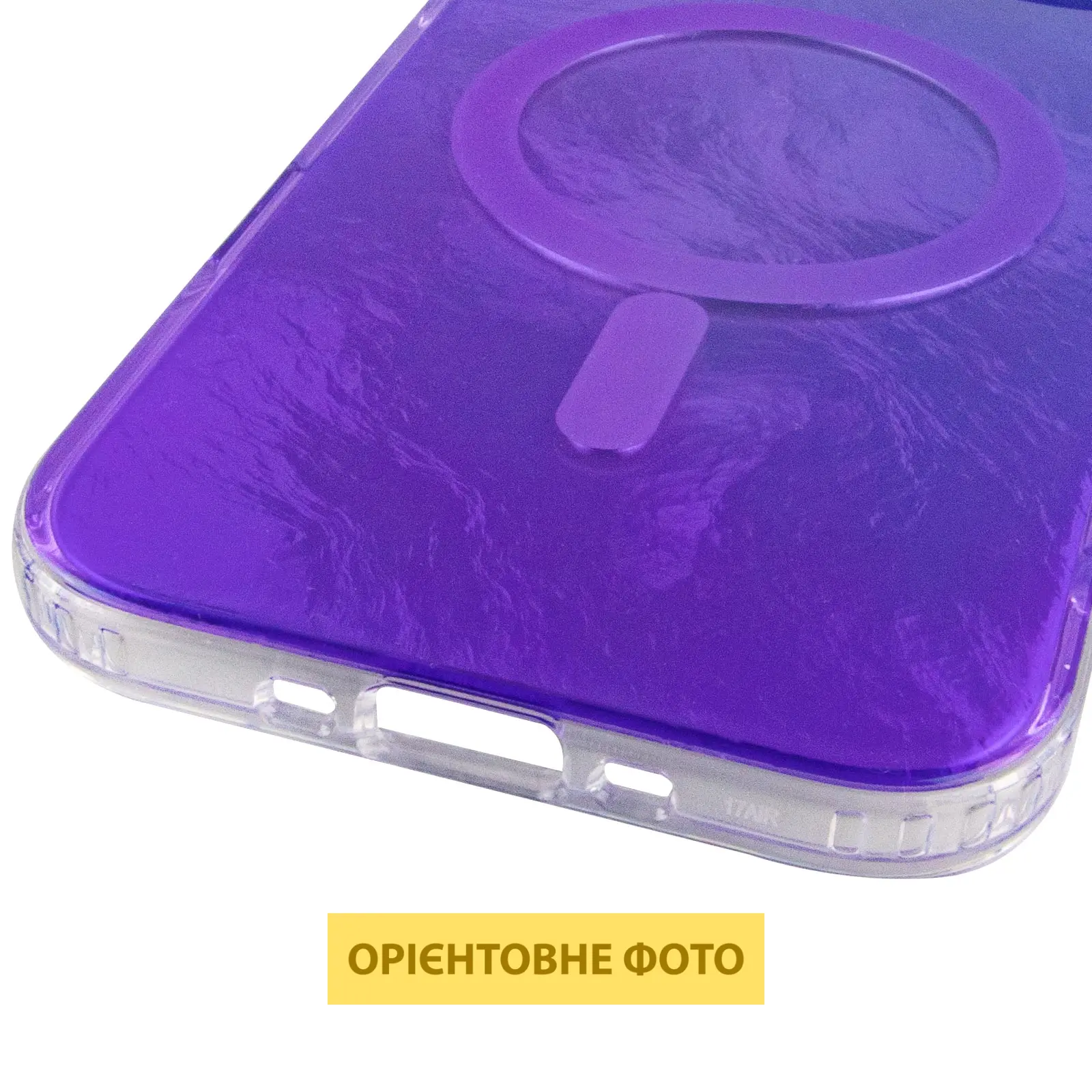 Чехол TPU Shiny Mountain (MagFit) для Apple iPhone 17 Air (6.5"), Purple 4, TPU, купить оптом с доставкой